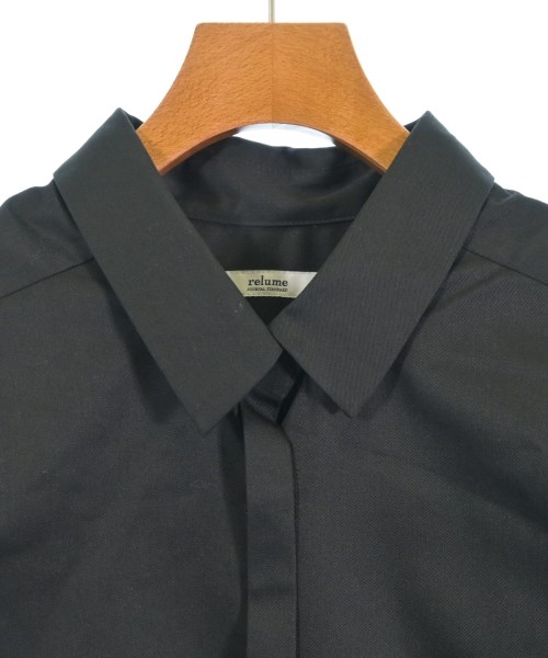 JOURNAL STANDARD relume（ジャーナルスタンダードレリューム）カジュアルシャツ 黒 サイズ:F レディース/2200608111100