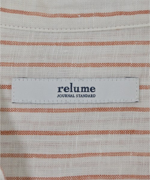 JOURNAL STANDARD relume（ジャーナルスタンダードレリューム）カジュアルシャツ 白 サイズ:F レディース/2200608794037