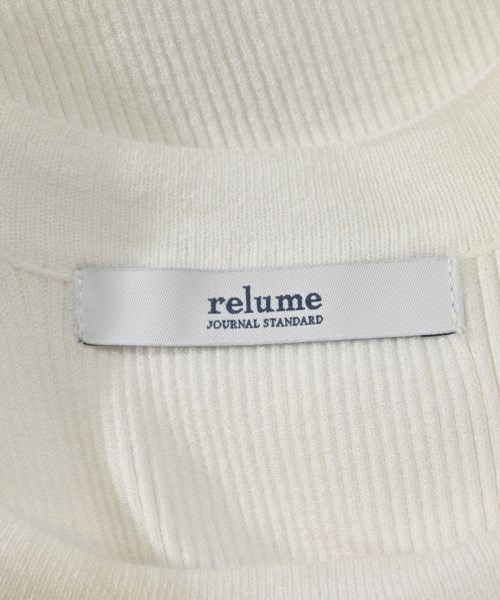 JOURNAL STANDARD relume（ジャーナルスタンダードレリューム）タンクトップ 白 サイズ:F レディース/2200611927026