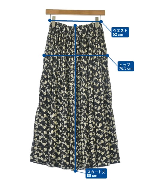 JOURNAL STANDARD relume（ジャーナルスタンダードレリューム）ロング・マキシ丈スカート 黒 サイズ:F レディース/2200605013018