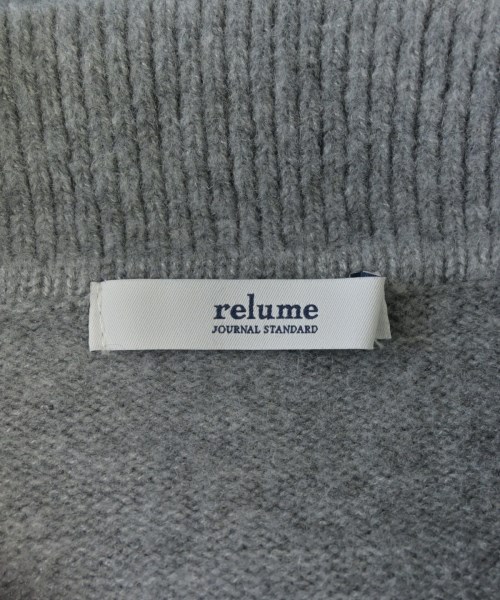 JOURNAL STANDARD relume（ジャーナルスタンダードレリューム）カーディガン グレー サイズ:F レディース/2200610049033