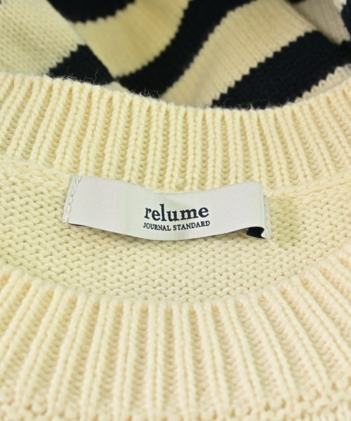 JOURNAL STANDARD relume（ジャーナルスタンダードレリューム）ニット・セーター 白 サイズ:F レディース/2200608759012