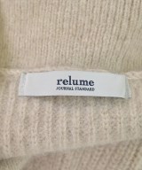 JOURNAL STANDARD relume（ジャーナルスタンダードレリューム）ニット・セーター ベージュ サイズ:F レディース/2200611448019