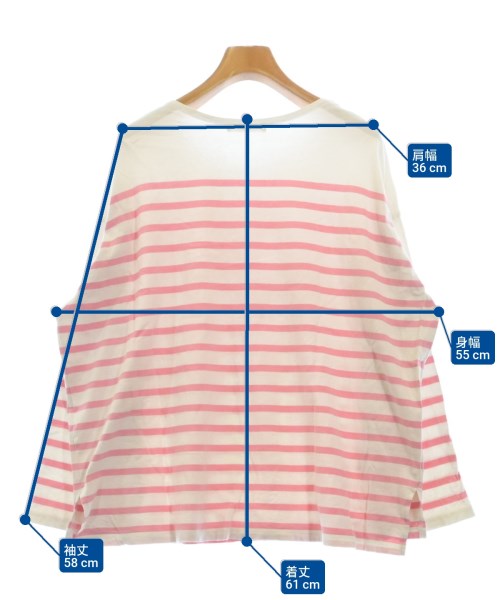 JOURNAL STANDARD relume（ジャーナルスタンダードレリューム）Tシャツ・カットソー 白 サイズ:F レディース/2200611448057