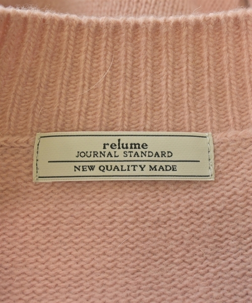 JOURNAL STANDARD relume（ジャーナルスタンダードレリューム）カーディガン ピンク サイズ:F レディース/2200608707389