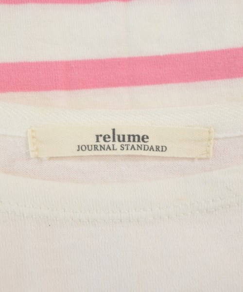 JOURNAL STANDARD relume（ジャーナルスタンダードレリューム）Tシャツ・カットソー 白 サイズ:F レディース/2200606111096