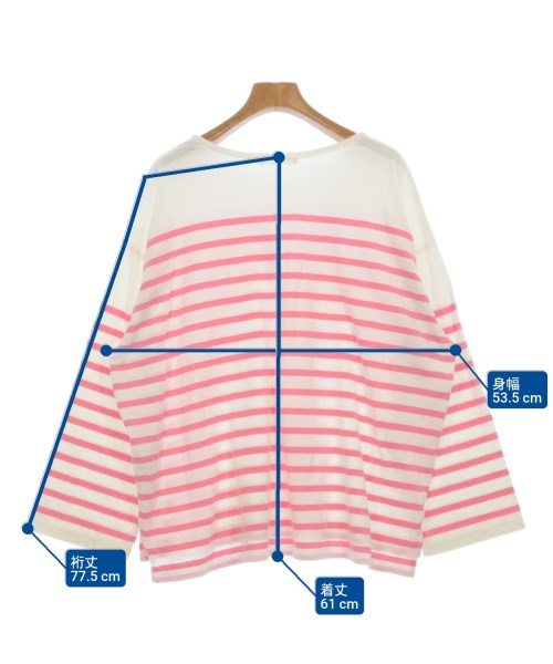 JOURNAL STANDARD relume（ジャーナルスタンダードレリューム）Tシャツ・カットソー 白 サイズ:F レディース/2200606111096