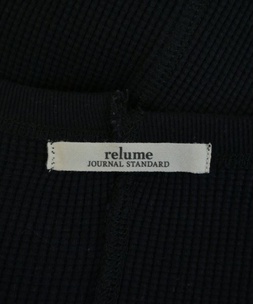 JOURNAL STANDARD relume（ジャーナルスタンダードレリューム）Tシャツ・カットソー 黒 サイズ:F レディース/2200609862094