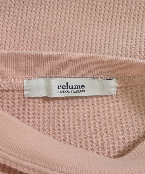 JOURNAL STANDARD relume（ジャーナルスタンダードレリューム）Tシャツ・カットソー ピンク サイズ:F レディース/2200611476074