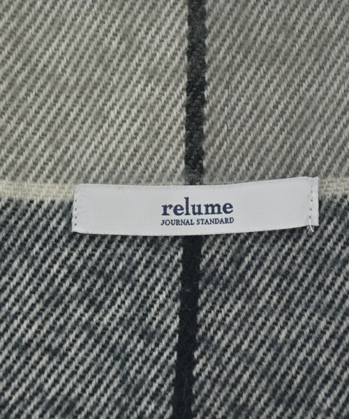 JOURNAL STANDARD relume（ジャーナルスタンダードレリューム）マフラー グレー サイズ:F レディース/2200613750073
