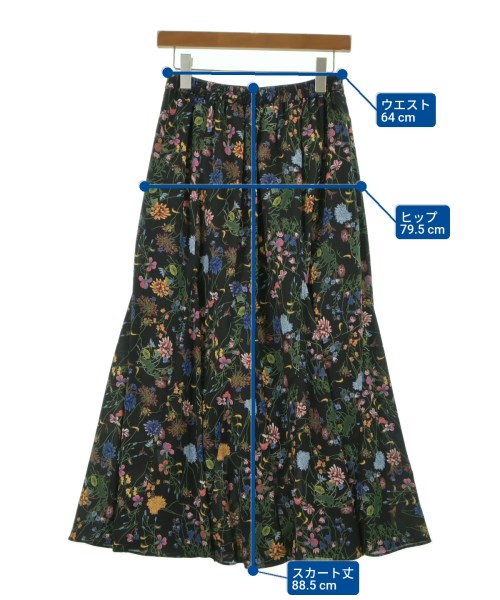 JOURNAL STANDARD relume（ジャーナルスタンダードレリューム）ロング・マキシ丈スカート 黒 サイズ:F レディース/2200609822012