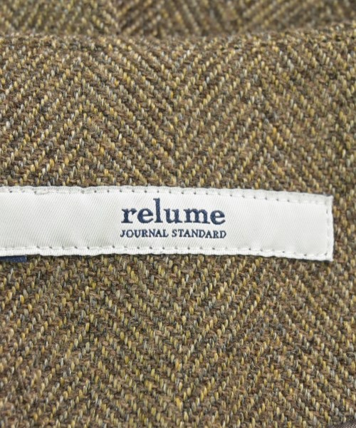 JOURNAL STANDARD relume（ジャーナルスタンダードレリューム）ジャケット 茶 サイズ:36(S位) レディース/2200611108012
