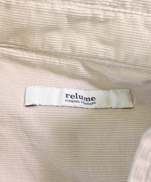 JOURNAL STANDARD relume（ジャーナルスタンダードレリューム）カジュアルシャツ ベージュ サイズ:F レディース/2200610779039