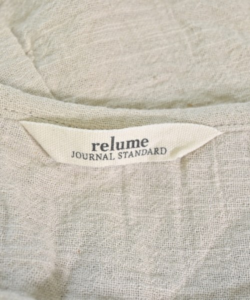 JOURNAL STANDARD relume（ジャーナルスタンダードレリューム）カジュアルシャツ ベージュ サイズ:F レディース/2200610858024