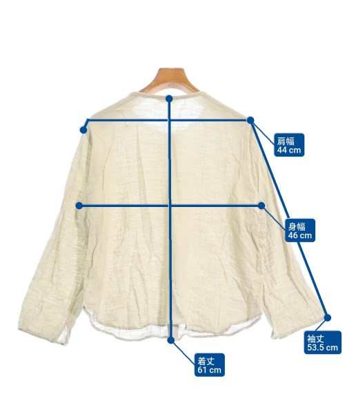 JOURNAL STANDARD relume（ジャーナルスタンダードレリューム）カジュアルシャツ ベージュ サイズ:F レディース/2200610858024