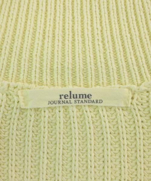 JOURNAL STANDARD relume（ジャーナルスタンダードレリューム）ベスト 黄 サイズ:F レディース/2200610893025