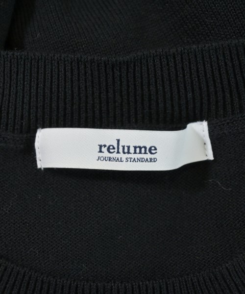 JOURNAL STANDARD relume（ジャーナルスタンダードレリューム）ワンピース 黒 サイズ:F レディース/2200614780017