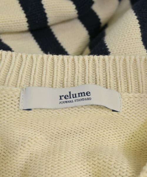 JOURNAL STANDARD relume（ジャーナルスタンダードレリューム）ニット・セーター 白 サイズ:F レディース/2200611526021
