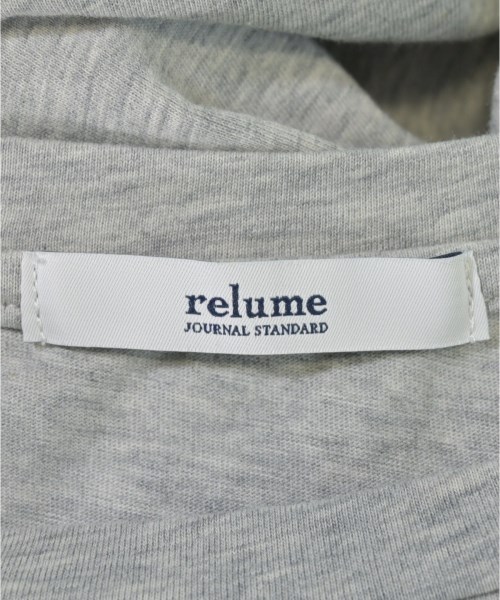 JOURNAL STANDARD relume（ジャーナルスタンダードレリューム）Tシャツ・カットソー グレー サイズ:F レディース/2200612534025