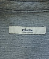 JOURNAL STANDARD relume（ジャーナルスタンダードレリューム）カジュアルシャツ 青 サイズ:F レディース/2200610747052