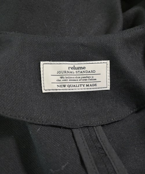JOURNAL STANDARD relume（ジャーナルスタンダードレリューム）カジュアルジャケット 黒 サイズ:F レディース/2200611176059
