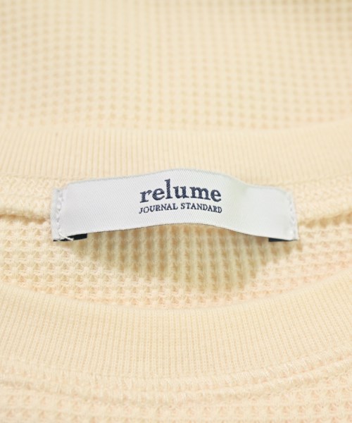 JOURNAL STANDARD relume（ジャーナルスタンダードレリューム）Tシャツ・カットソー 白 サイズ:F レディース/2200611740038