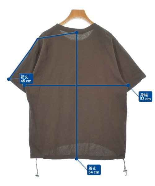 JOURNAL STANDARD relume（ジャーナルスタンダードレリューム）Tシャツ・カットソー 茶 サイズ:F レディース/2200612779044