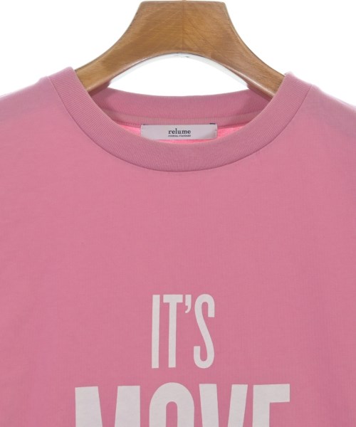 JOURNAL STANDARD relume（ジャーナルスタンダードレリューム）Tシャツ・カットソー ピンク サイズ:F レディース/2200616686041