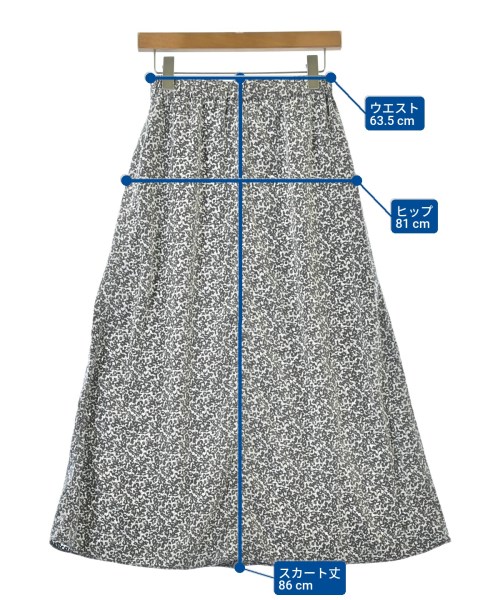 JOURNAL STANDARD relume（ジャーナルスタンダードレリューム）ロング・マキシ丈スカート グレー サイズ:38(M位) レディース/2200616689042