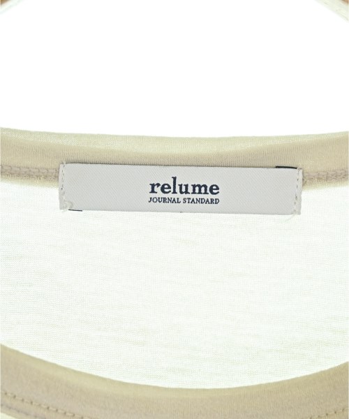 JOURNAL STANDARD relume（ジャーナルスタンダードレリューム）Tシャツ・カットソー ベージュ サイズ:F レディース/2200607791037