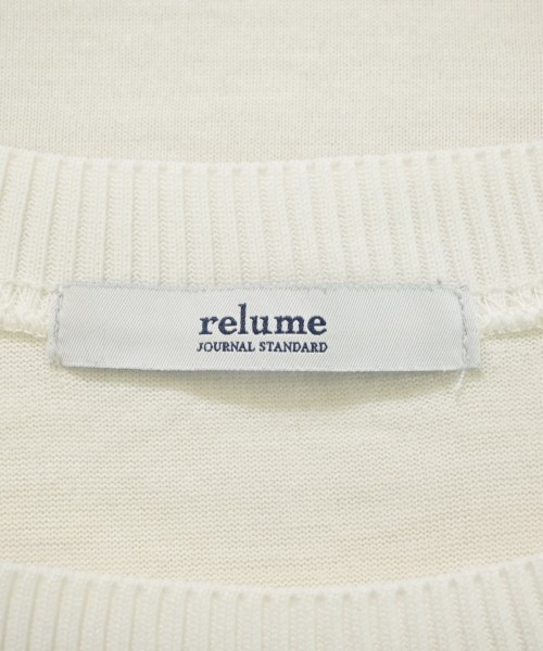 JOURNAL STANDARD relume（ジャーナルスタンダードレリューム）Tシャツ・カットソー 白 サイズ:F レディース/2200609948019