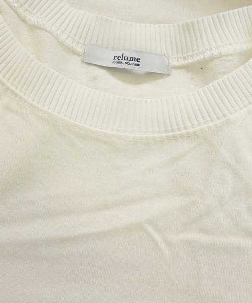 JOURNAL STANDARD relume（ジャーナルスタンダードレリューム）Tシャツ・カットソー 白 サイズ:F レディース/2200609948019