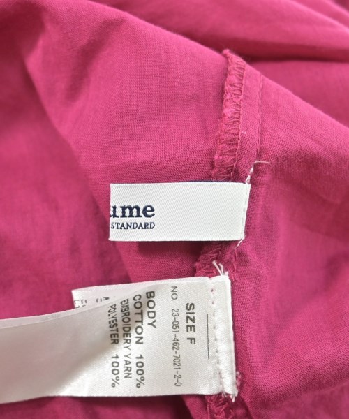JOURNAL STANDARD relume（ジャーナルスタンダードレリューム）カジュアルシャツ ピンク サイズ:F レディース/2200614567076
