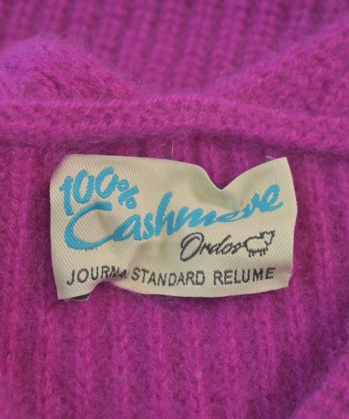JOURNAL STANDARD relume（ジャーナルスタンダードレリューム）ニット・セーター ピンク サイズ:F レディース/2200612739062