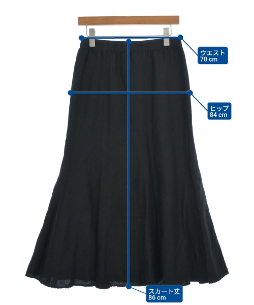 JOURNAL STANDARD relume（ジャーナルスタンダードレリューム）ロング・マキシ丈スカート 黒 サイズ:38(M位) レディース/2200615175010