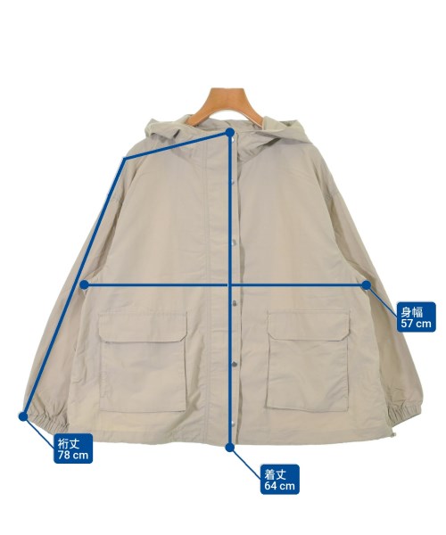 JOURNAL STANDARD relume（ジャーナルスタンダードレリューム）ブルゾン ベージュ サイズ:F レディース/2200617960010