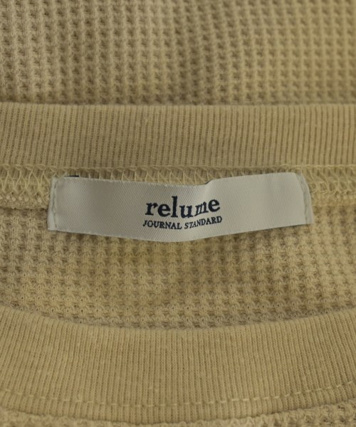 JOURNAL STANDARD relume（ジャーナルスタンダードレリューム）Tシャツ・カットソー ベージュ サイズ:F レディース/2200615776040