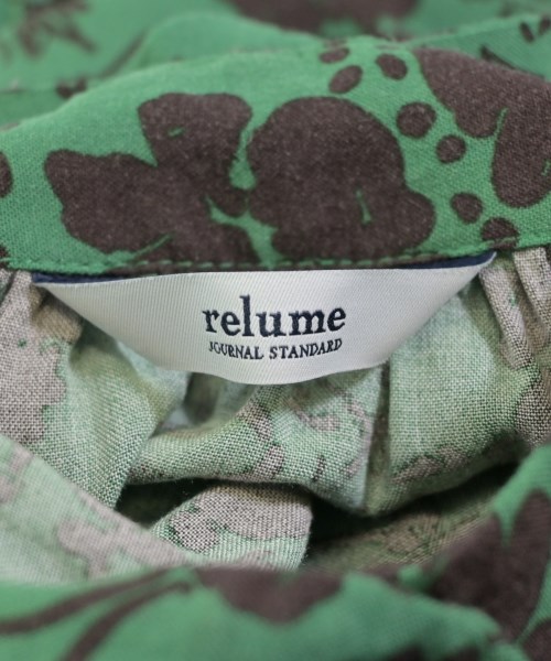 JOURNAL STANDARD relume（ジャーナルスタンダードレリューム）ワンピース 緑 サイズ:F レディース/2200618087044