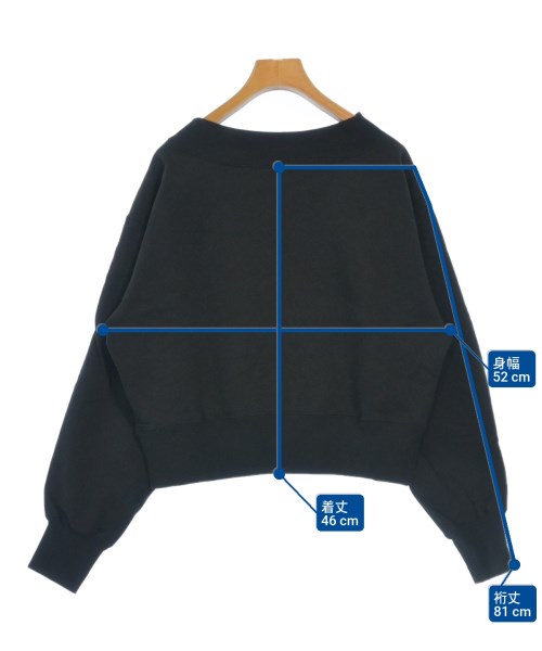 JOURNAL STANDARD relume（ジャーナルスタンダードレリューム）スウェット 黒 サイズ:F レディース/2200618734023
