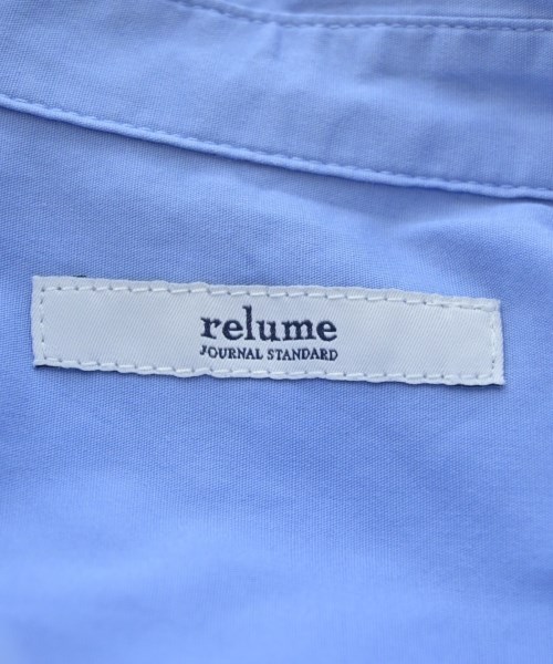 JOURNAL STANDARD relume（ジャーナルスタンダードレリューム）カジュアルシャツ 青 サイズ:F レディース/2200610111013
