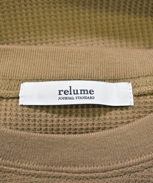 JOURNAL STANDARD relume（ジャーナルスタンダードレリューム）Tシャツ・カットソー 茶 サイズ:F レディース/2200610926259