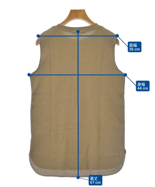 JOURNAL STANDARD relume（ジャーナルスタンダードレリューム）ノースリーブ 茶 サイズ:F レディース/2200610926266