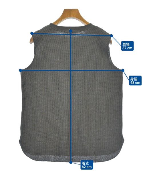 JOURNAL STANDARD relume（ジャーナルスタンダードレリューム）ノースリーブ グレー サイズ:F レディース/2200610926273