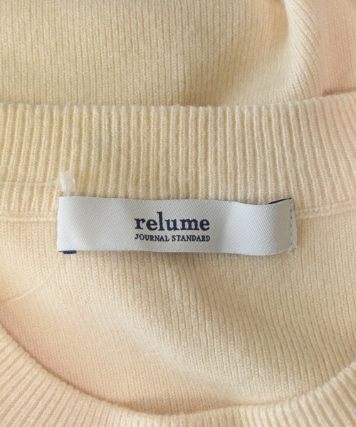 JOURNAL STANDARD relume（ジャーナルスタンダードレリューム）ニット・セーター ベージュ サイズ:F レディース/2200609548097