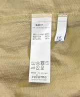 JOURNAL STANDARD relume（ジャーナルスタンダードレリューム）シャツワンピース カーキ サイズ:F レディース/2200620865050