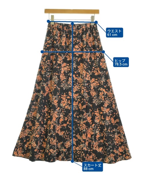 JOURNAL STANDARD relume（ジャーナルスタンダードレリューム）ロング・マキシ丈スカート 黒 サイズ:F レディース/2200668824033