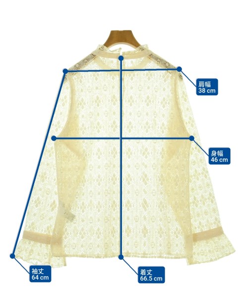 JOURNAL STANDARD relume（ジャーナルスタンダードレリューム）ブラウス 白 サイズ:F レディース/2200669030037