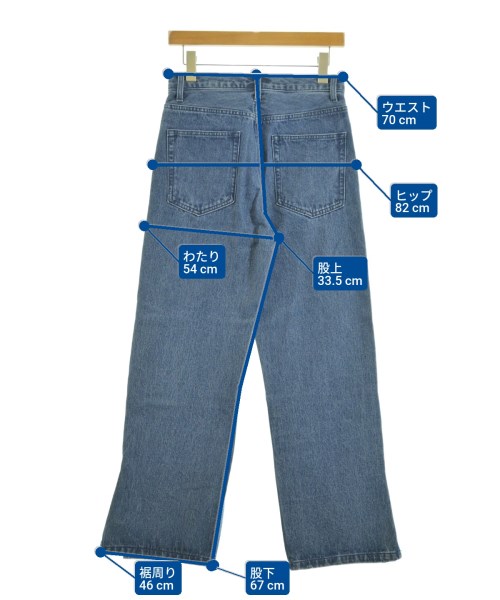 JOURNAL STANDARD relume（ジャーナルスタンダードレリューム）デニムパンツ 青 サイズ:38(M位) レディース/2200669553017