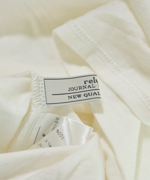 JOURNAL STANDARD relume（ジャーナルスタンダードレリューム）Tシャツ・カットソー 白 サイズ:F レディース/2200669586053