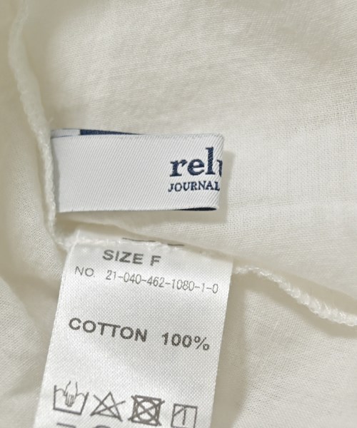 JOURNAL STANDARD relume（ジャーナルスタンダードレリューム）ワンピース 白 サイズ:F レディース/2200672381263
